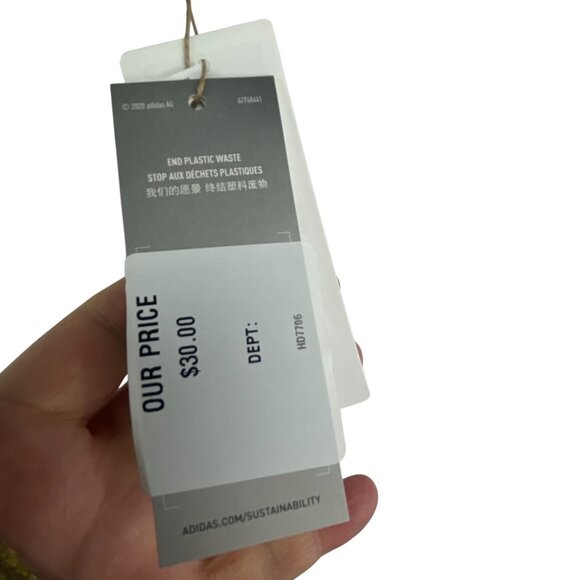 Adidas NWT Women's Power MS Training Sports Bra 36AC White Racerback Workout - Picture 8 of 9